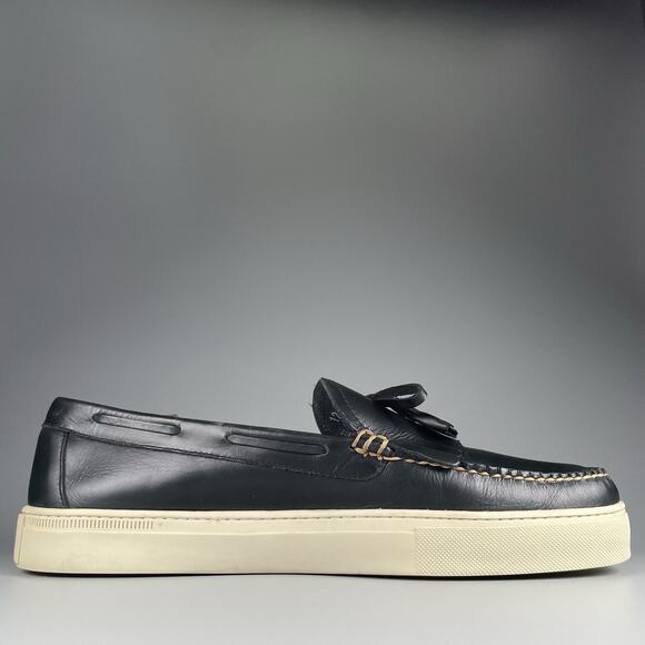 GH Bass Weejuns Men’s 13 D Green Tassel Kilt Slip On Loafer Dress Shoes Casual - Picture 5 of 10